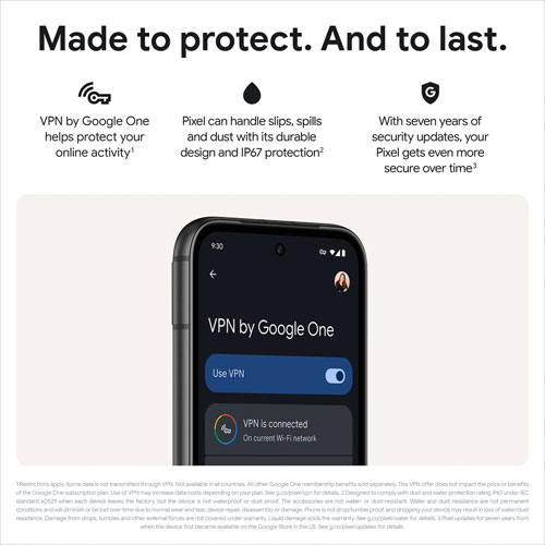Virgin Google Pixel 8a 128GB - Obsidian - Monthly Financing