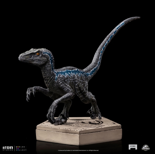 Jurassic World - Velociraptor Blue A - Art Scale Icons