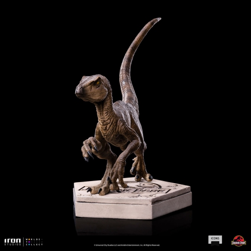 Jurassic Park - Velociraptor B - Art Scale Icons