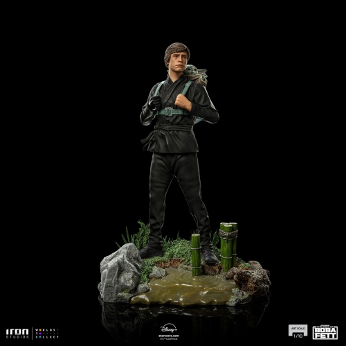 Star Wars - Luke Skywalker & Grogu Training - Art Scale 1/10