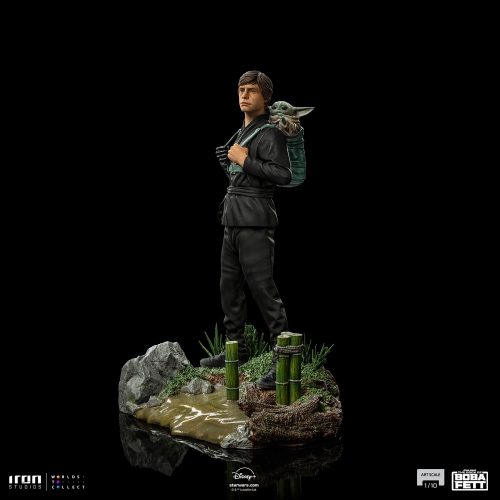 Star Wars - Luke Skywalker & Grogu Training - Art Scale 1/10
