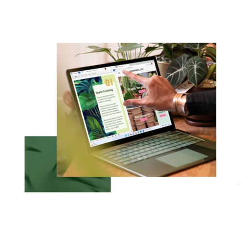 Refurbished(Excellent) - Microsoft Surface Laptop 5 Touchscreen 13.5" - Sage - French