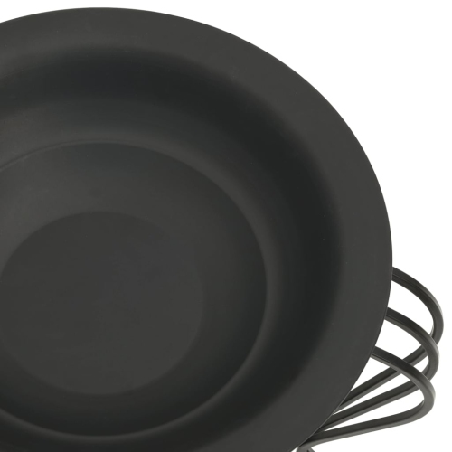 Foyer vidaXL avec acier 49 cm de poker