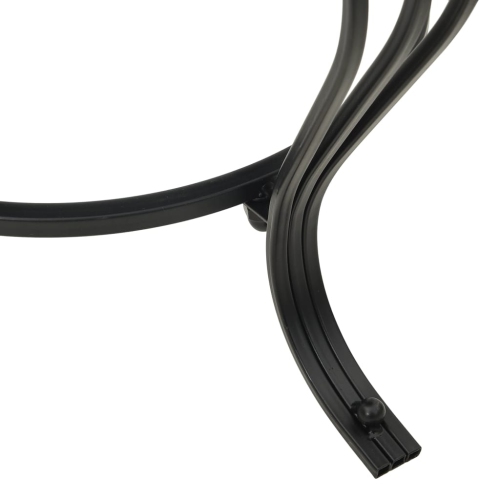 Foyer vidaXL avec acier 49 cm de poker