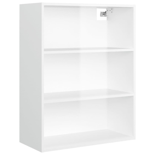 VIDAXL  Hanging Wall Cabinet High Gloss 69.5X32.5X90 Cm In White