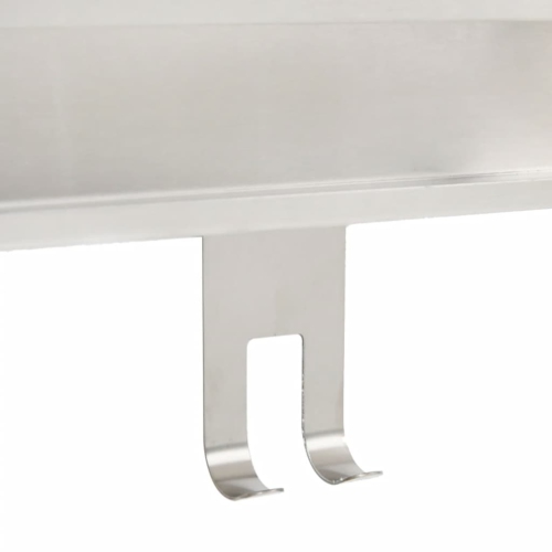 vidaXL Hanging Shower Caddy Brushed 304 Stainless Steel