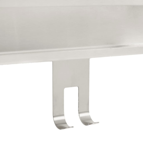 vidaXL Hanging Shower Caddy Brushed 304 Stainless Steel