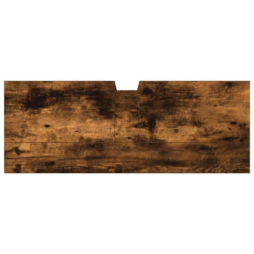 vidaXL Bathroom Sink Cabinet Smoked Oak 60x30x60 cm Engineered Wood