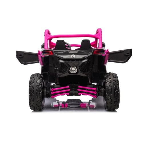 Officially Licensed LX Performance Can-Am Maverick 2x24V 4WD Edition 2-Seater Pack Kids Ride-on Buggy Eva Wheels Leather Seats RC