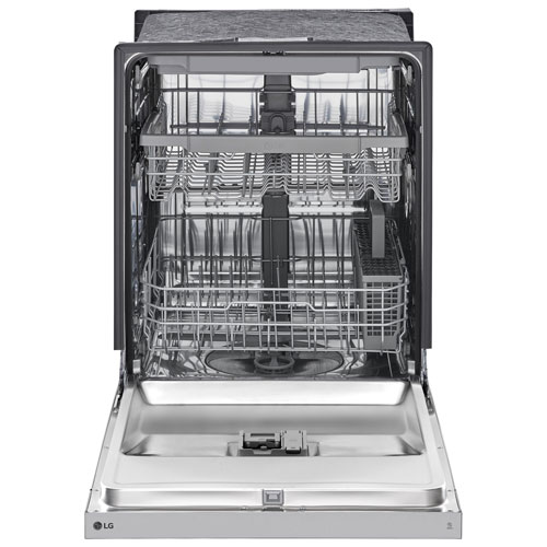 LG 24" 50dB Built-In Dishwasher with Third Rack - Stainless Steel