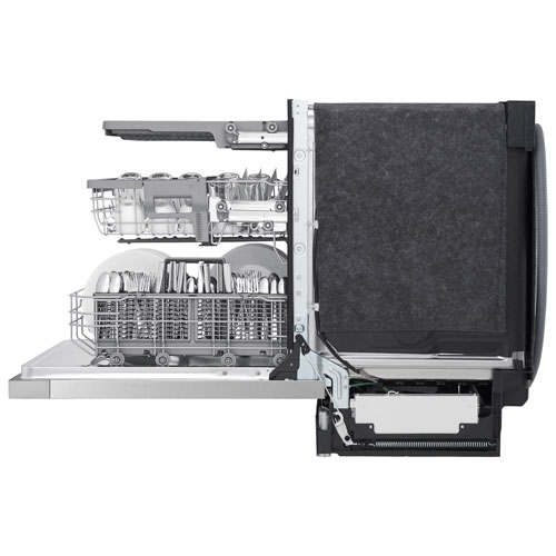 LG 24" 50dB Built-In Dishwasher with Third Rack - Stainless Steel