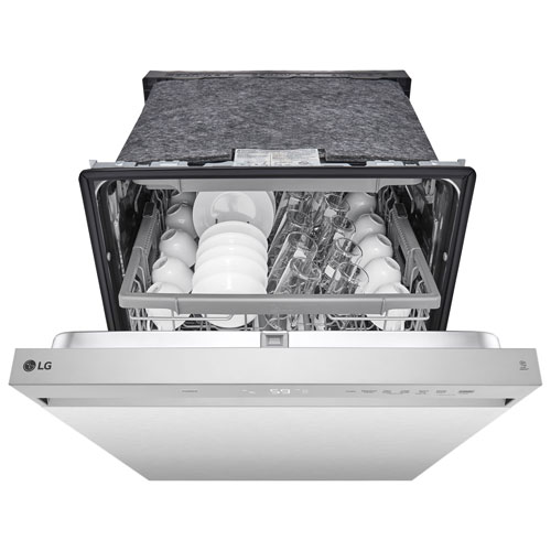 LG 24" 50dB Built-In Dishwasher with Third Rack - Stainless Steel
