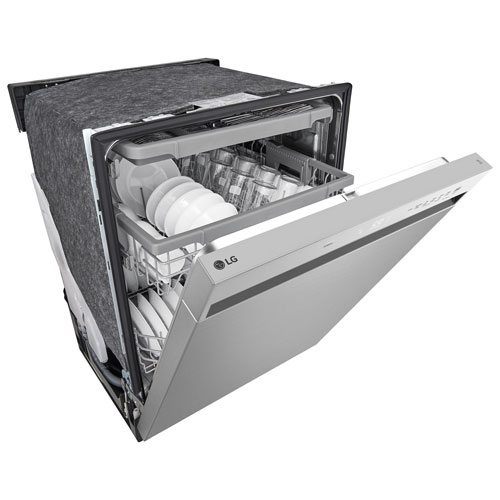 LG 24" 50dB Built-In Dishwasher with Third Rack - Stainless Steel