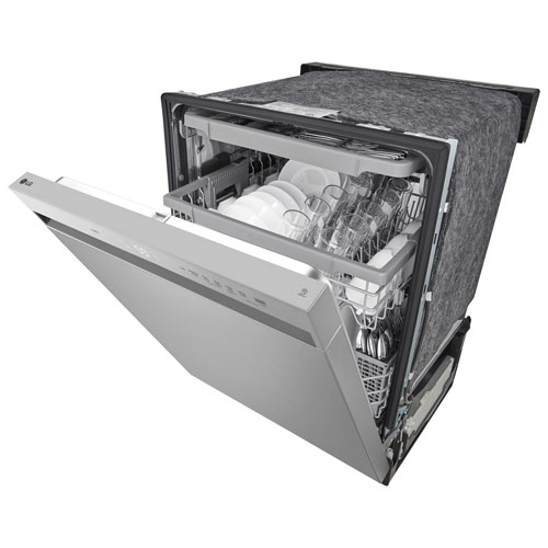 LG 24" 50dB Built-In Dishwasher with Third Rack - Stainless Steel