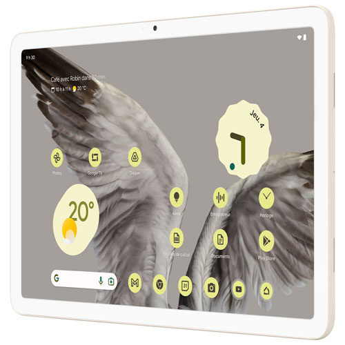 Tablette 256 Go 11 po Pixel de Google - Porcelaine