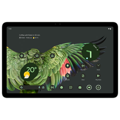 Tablette Pixel 11 de 128 Go de Google - Vert lichen