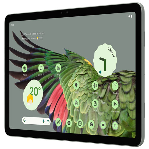 Tablette Pixel 11 de 128 Go de Google - Vert lichen