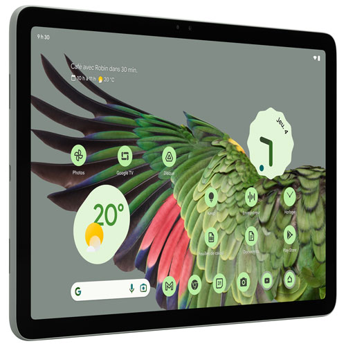 Tablette Pixel 11 de 128 Go de Google - Vert lichen