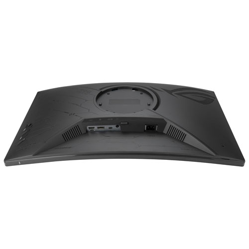 Moniteur de jeu DEL incurvé VA QHD 180 Hz de 27 po ROG Strix d'ASUS avec temps de réponse de 1 ms gris à gris - Noir