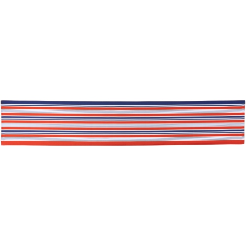 Americana Striped Table Runner - Red White and Blue - 6'