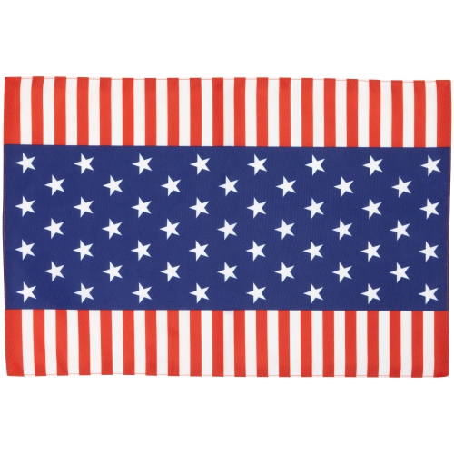 Set of 4 Stars and Stripes Americana Printed Placemats 18"