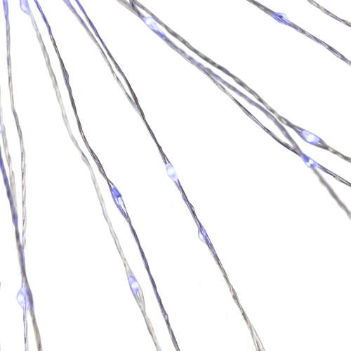 LED Lighted Firework Branch Christmas Decoration - Micro Fairy Blue Lights - 20"