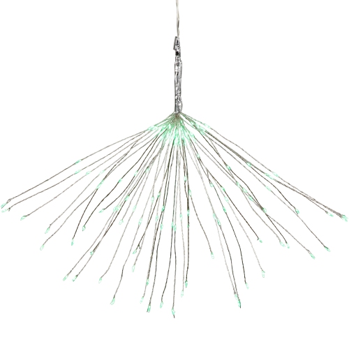 NORTHLIGHT  Led Lighted Firework Branch Christmas Decoration - Micro Fairy Lights - 20" In Green