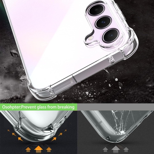[CS] Ultra Thin Soft TPU Bumper Case Back Cover for Samsung Galaxy A05S, Clear