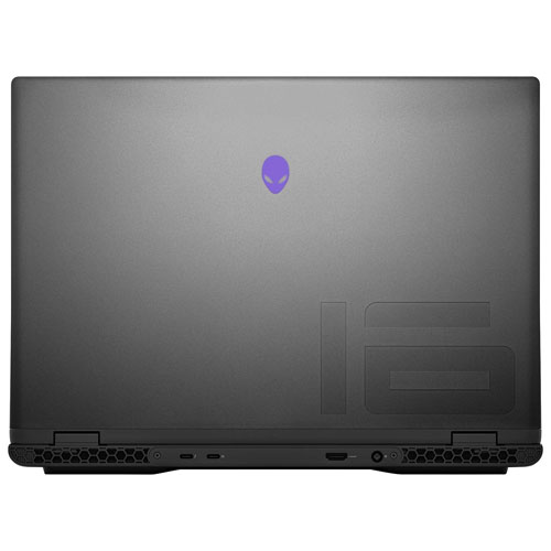 Portable de jeu de 16 po de Alienware - Lune métallique foncée