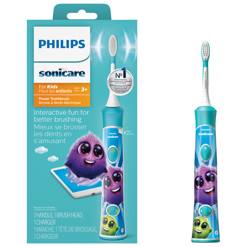 Brosse à dents Sonicare pour enfants de Philips - Aigue-marine