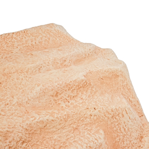 Sunnydaze Set of 2 Low-Profile Artificial Landscape Rock with Stakes - Sand