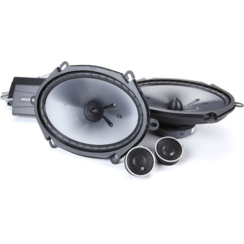 Kicker 46CSS684 CS Series 6"x8" component speaker system