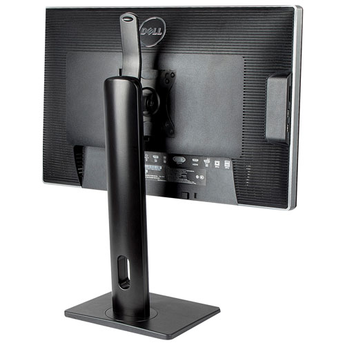 StarTech 32" Ergonomic Single Monitor Standing Mount - Black