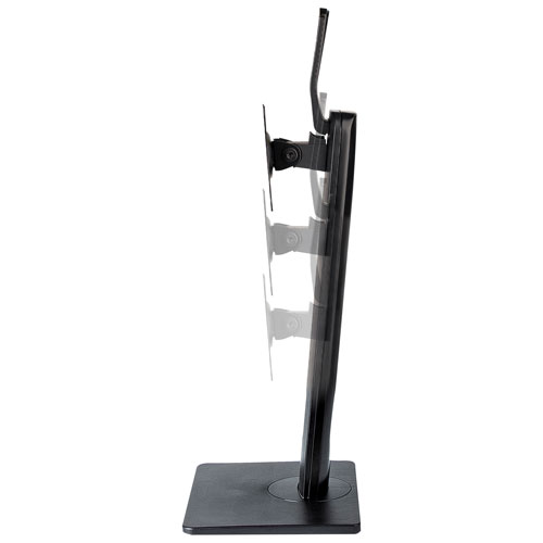StarTech 32" Ergonomic Single Monitor Standing Mount - Black