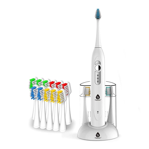 Pursonic SPM Sonic movement Rechargeable Electric Toothbrush - White