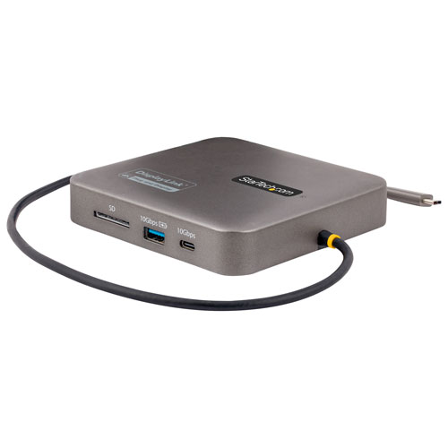 StarTech USB-C Multiport Adapter with HDMI & Card Reader & Ethernet