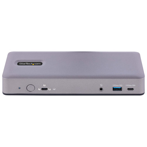 Station d'accueil USB-C pour plusieurs moniteurs 4K de StarTech