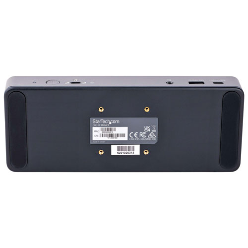 Station d'accueil USB-C pour plusieurs moniteurs 4K de StarTech