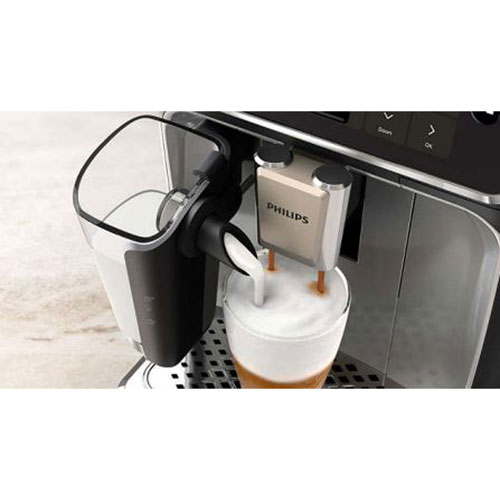 Machine à espresso entièrement automatique 5500 de Philips - Noir/Argenté