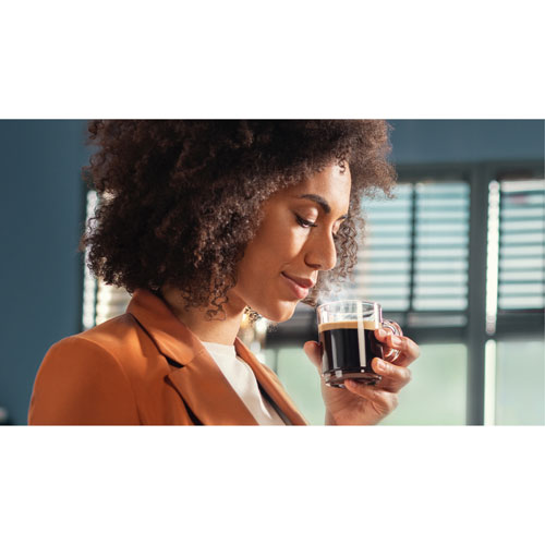 Machine à espresso entièrement automatique 4400 de Philips - Noir/Argenté