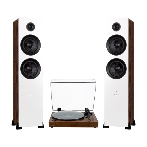 Fluance RT81+ Turntable & Ai81 Tower Speakers: Superior Sound Harmony for Analog Lovers