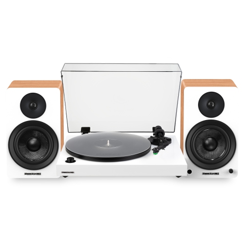 RT81+ Elite HiFi Turntable & Ai61 6.5" Speakers Bundle: Enhanced Sound Clarity and Power