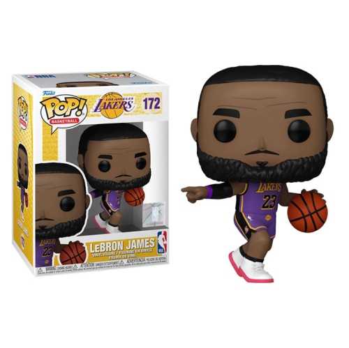 Figurine Pop! De Funko Ballon de basketball NBA Vinyl figurine Lebron James no 172