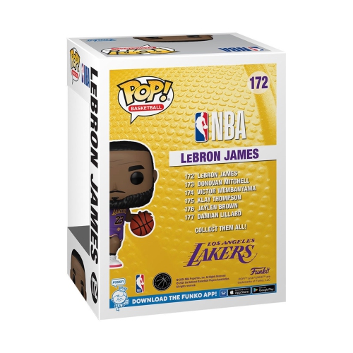 Funko Pop! Basketball NBA Vinyl Figure Lebron James #172