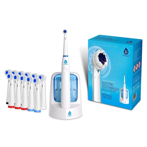 Brosse à dents électrique rechargeable Pursonic Power avec fonction d'assainissement UV