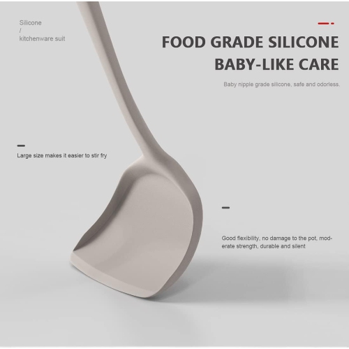 Silicone Cooking Utensils Set - 446°F Heat Resistant Kitchen,Turner Tongs, Spatula, Spoon,Brush, Whisk, Kitchen Ustensil Tools Set for Nonstick