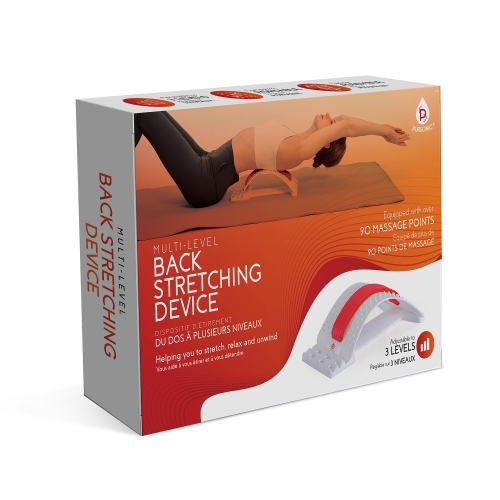 Pursonic Back Stretching Device - White