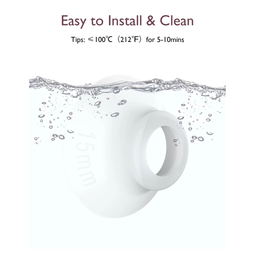 Insert de bride MomCozy 15 mm pour MomCozy M5, Accessoires de rechange pour tire-lait Original M5, 1PC