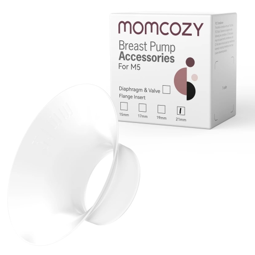 Momcozy Flange Insert 21mm for Momcozy M5, Original M5 Breast Pump Replacement Accessories, 1PC
