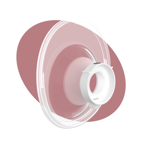Momcozy Double-Sealed Flange 24mm Compatible with Momcozy M5 Breast Pump. Original M5 Breast Pump Replacement Accessories, 1PC